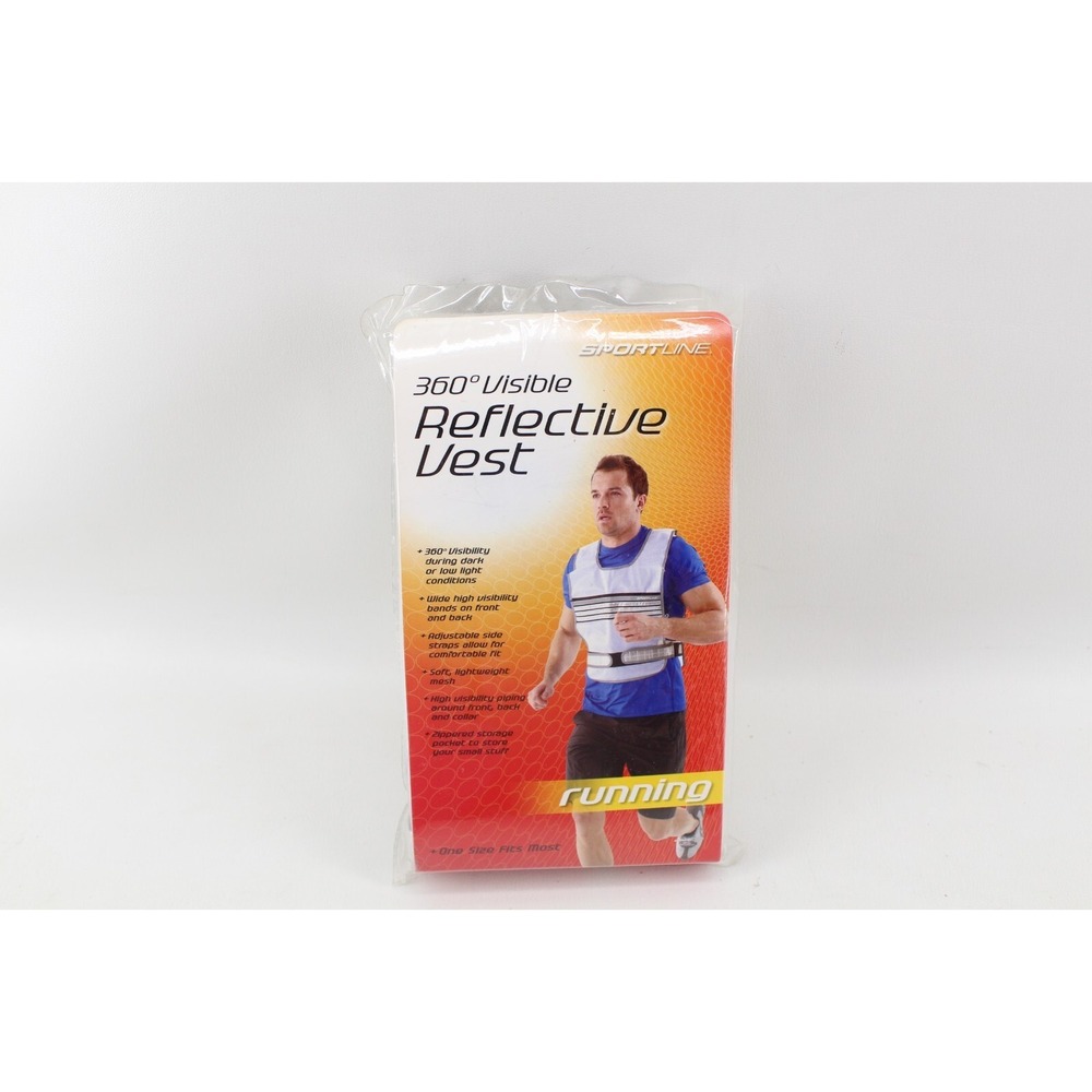 Sportline 360-degree Visibility Run/ Walk Reflective Vest  One Size‎ Brand New